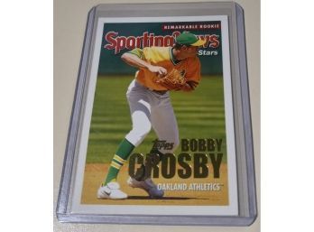 2004 Topps:  Bobby Crosby (Remarkable Rookie)