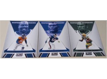 2020-21 Panini - Score:  3 Card Lot...Hall Of Fame Or Soon To Be...Huge Defensive Stars In The NFL!