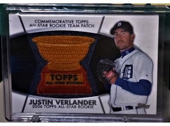 2014 Topps Relic:  Justin Verlander (Rookie Card - Relic)