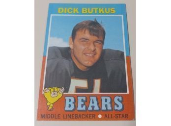 1971 Topps:  Dick Butkus