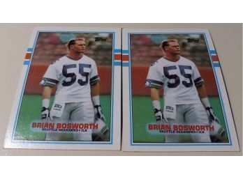 1989 Topps: Brian Bosworth 'The Boz'