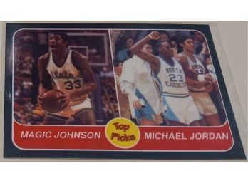 Unknown Product Line:  Michael Jordan & Magic Johnson