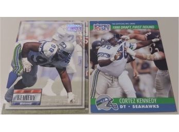 1990 NFL Pro Set & 1993 Pro Set Power:  Cortez Kennedy
