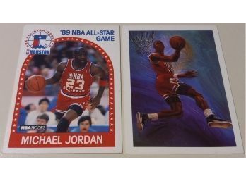 1989 & 1990 NBA Hoops:  The GOAT Of The NBA - Michael Jordan