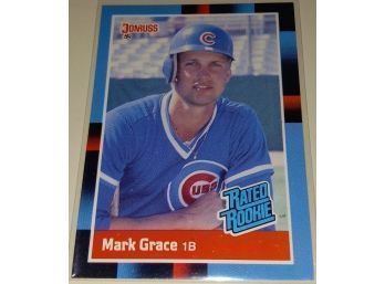 1988 Donruss:  Mark Grace (Rookie Card)
