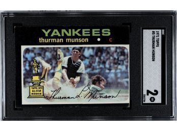 1971 Topps:  Thurman Munson (Rookie Gold Cup)