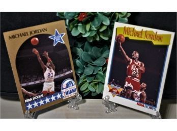 The NBA GOAT:  Michael Jordan (2-Card Lot)