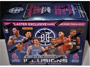 2021-'22 Illusions NBA Trading Cards:  Blaster Box (36 Cards)...factory Sealed