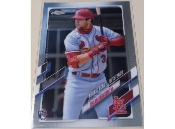 2021 Topps Chrome:  Dylan Carlson (Rookie Card)