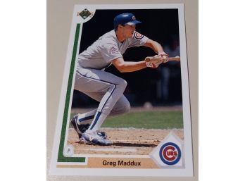 1990 Upper Deck:  Greg Maddux