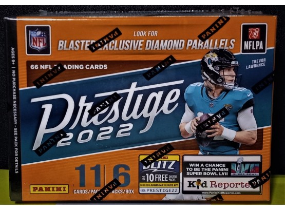 2022 Panini Prestige:  NFL Blaster Box...66 Cards!