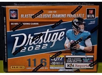 2022 Panini Prestige:  NFL Blaster Box...66 Cards!