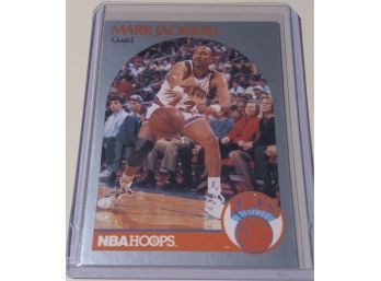 1990 NBA Hoops:  Mark Jackson (Mass Murderers Menendez Brothers At Courtside)