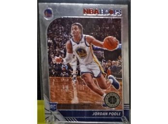 2019-20 Panini Hoops:  Jordan Poole (Rookie Card)