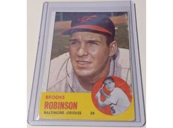 1963 Topps:  Brooks Robinson (HOF)
