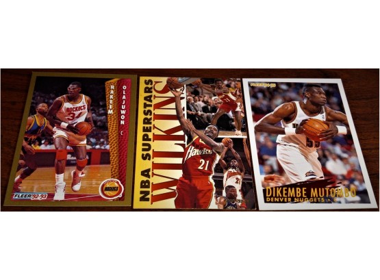 Fleer 1992-'93, 1993-'94 & 1994-'95: NBA Superstars!