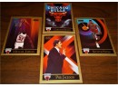 1990 Skybox:  Chicago Bulls Team Card Notables {4 Card Lot}