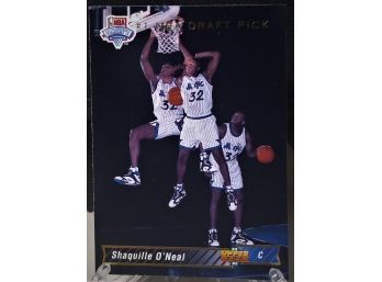 1992-93 Upper Deck:  Shaquille O'Neal (#1 Draft Pick)