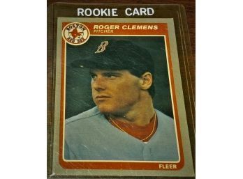 1985 Fleer:  Roger Clemens (Rookie Card)