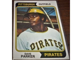 1974 Topps:  Dave Parker (Rookie Card)