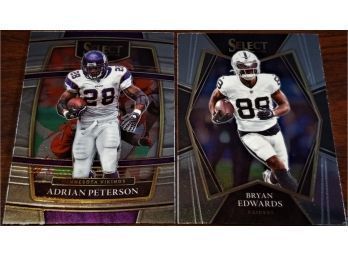 2022 NFL Select:  Adrian Peterson & Bryan Edwards