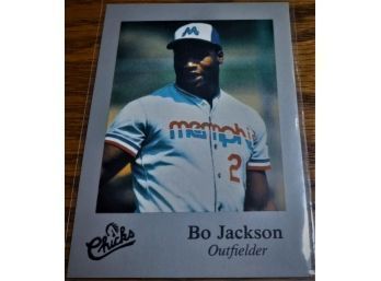 Bo Jackson Memphis Chicks Throwback Minor League Baseball Jersey