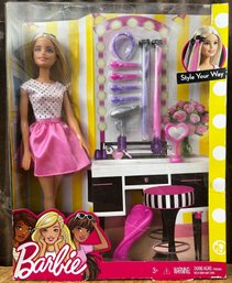Style Your Way Barbie, New