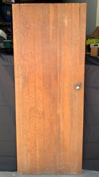 Antique 79.75' Solid Wood Door