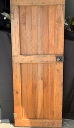Antique 78.75' Solid Wood Door