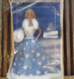 1999 Mattel, Special Edition, Snow Sensation Barbie, Open Box