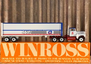 Vintage Winross, Delo 400 Multi-Grade, Truck Racing, Semi, 1:64 Scale, Diecast