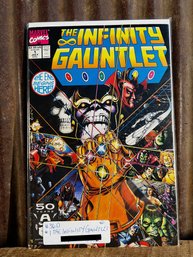 Marvel Comics, The Infinity Gauntlet, July, No. 1, The End Begins Here!