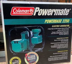 Coleman Powermate, Powerbase 2250, Electric Generator, New