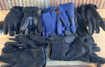 Winter & Yard Work Gloves, Lightweight To Medium (5)