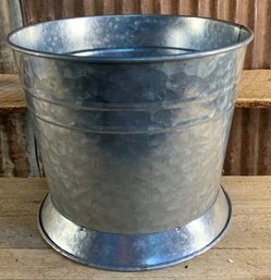 1.75 Gal Galvanized Tub/Base For Glass Beverage Dispensers, Drink Bucket