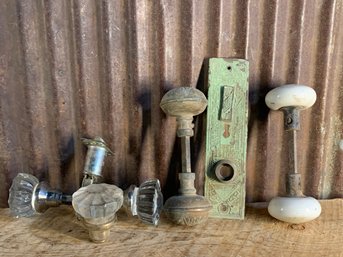 Antique Door Knobs/Hardware, QTY 6