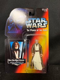 1995 Kenner, Star Wars, The Power Of The Force, Ben (Obi-Wan) Kenobi, NIP
