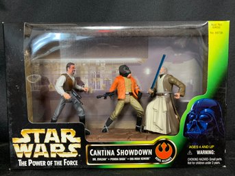 1997 Kenner, Star Wars, The Power Of The Force, Cantina Showdown, NIB