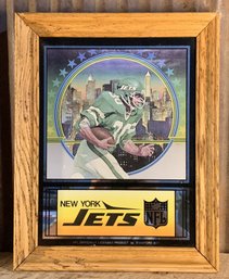 Vintage Stamford Art, NFL New York Jets, Framed