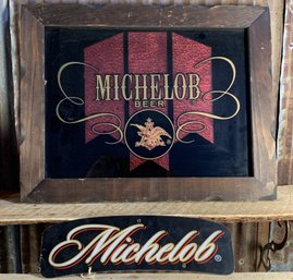 Vintage Michelob Bar Decor, QTY 2