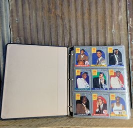 Vintage NBA Collector Trading Cards, In Book
