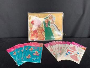Barbie Greeting Cards & Barbie Stickers