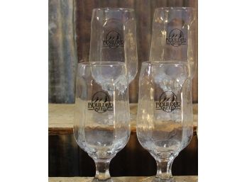 Boulder Beer Company Tasting / Wine Glasses, 8oz, QTY 4