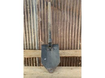 Antique Military Trench Shovel