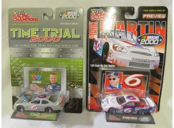 Racing Champions, Time Trial 2000 & Mark Martin Valvoline Preview, Diecast, 1:64, NIP