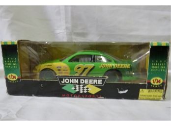 Racing Champions John Deere 1:24 Scale Diecast Car, Chad Little #97, NIB