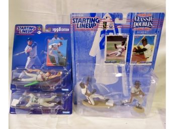 1997 Kenner, Starting Lineup Classic Doubles Barry Bonds & Bobby Bonds With Starting Lineup C. Jones & Griffey