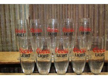 Coors Light Brewer Tasting Wine Glass - QTY 10