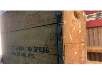 Vintage BonTon Wooden Distribution Box