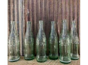 Coca-Cola Bottles, 1940s .. 60s - Qty 10